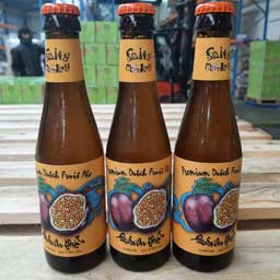 three bottles of Passion Fruit Beer