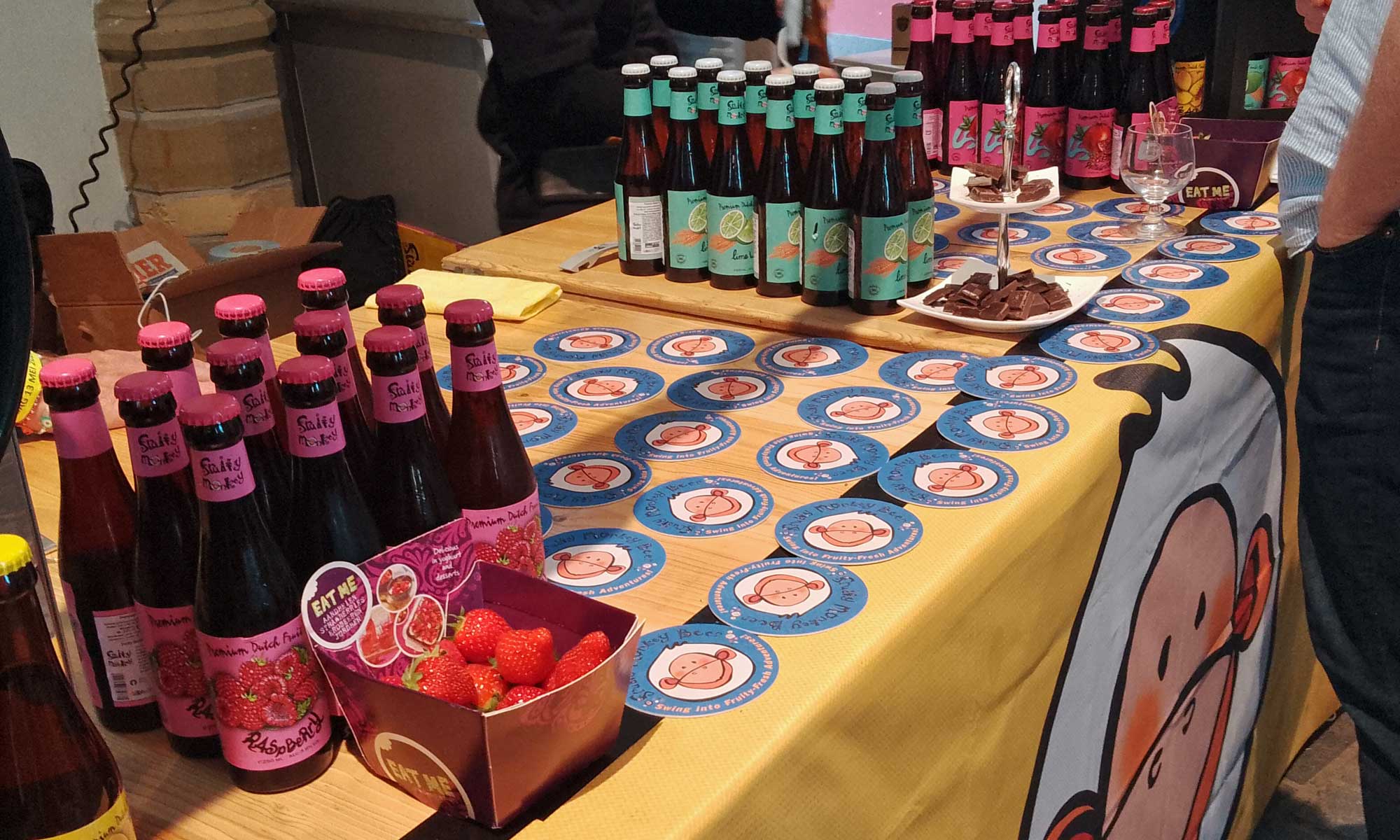 Pouring essential Dutch beer taste at Bierproeffestival.