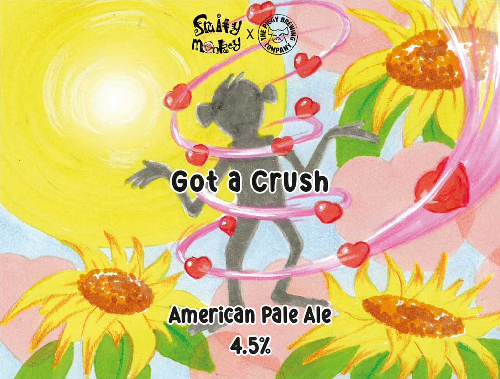 Got a crush beer label